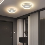 Plafon LED okrągły Abigali Slim Motion 24W z regulowanym czujnikiem ruchu PIR 3000K złoty Abigali-MD1805-RH-G - zdjęcie dodatkowe 2