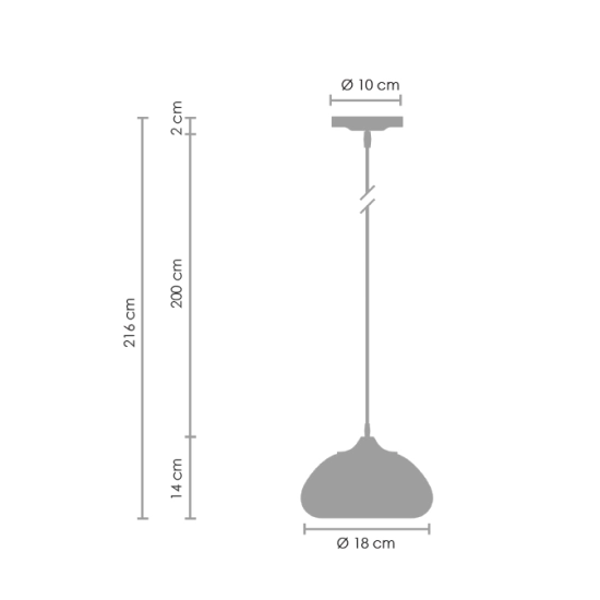 Lampa wisząca VICTORY GLOW S miedziana 17 cm - zdjęcie dodatkowe 7