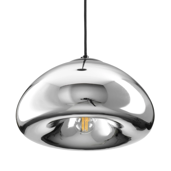 Lampa wisząca VICTORY GLOW M srebrna 30 cm - zdjęcie dodatkowe 4