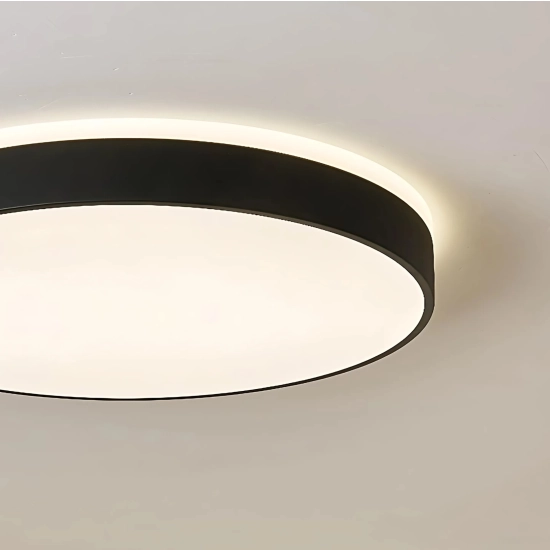 Plafon LED okrągły czarny Abigali 600*65mm 60W 3000K ABIGALI-MD1012-60-HW - zdjęcie dodatkowe 2