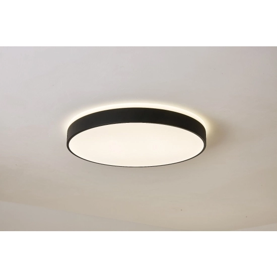 Plafon LED okrągły czarny Abigali 600*65mm 60W 3000K ABIGALI-MD1012-60-HW - zdjęcie dodatkowe 5