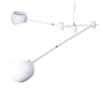 Lampa wisząca ASTRONOMY-3, 175 cm - biała - zdjęcie dodatkowe 5