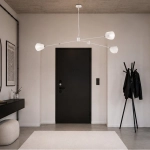 Lampa wisząca ASTRONOMY-3, 175 cm - biała - zdjęcie dodatkowe 1