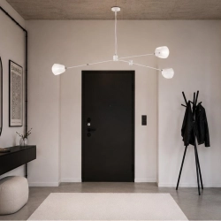 Lampa wisząca ASTRONOMY-3, 175 cm - biała - zdjęcie dodatkowe 1