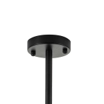 Lampa wisząca ASTRIFERO-21, 165 cm - bursztynowo czarna - zdjęcie dodatkowe 5
