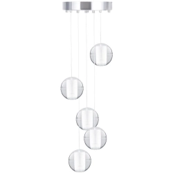 Lampa wisząca STARLIGHT-5 kryształowa 30 cm - zdjęcie produktu