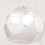 Lampa wisząca DOME półtransparentna 80 cm - zdjęcie dodatkowe 2