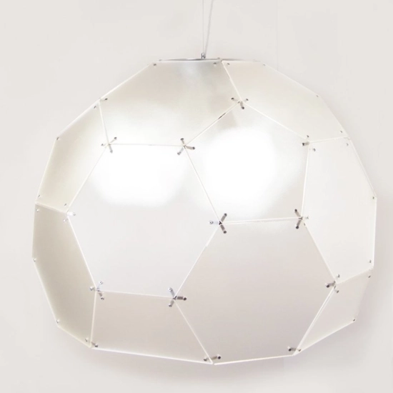 Lampa wisząca DOME półtransparentna 80 cm - zdjęcie dodatkowe 2