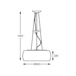 Lampa wisząca CRYSTAL P0076-06X-F4FZ 50cm 0 - zdjęcie dodatkowe 1