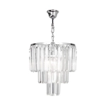 LAMPA WISZĄCA AMEDEO PENDANT 17106/3+1-CHR Zuma Line - zdjęcie produktu