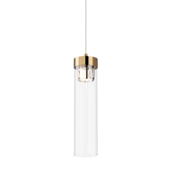 LAMPA WISZĄCA GEM PENDANT P0389-01D-F7AC Zuma Line - zdjęcie produktu