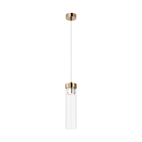 LAMPA WISZĄCA GEM PENDANT P0389-01D-F7AC Zuma Line - zdjęcie produktu