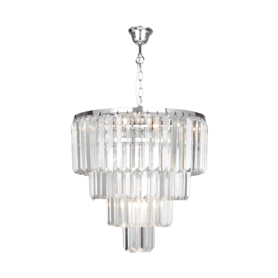 LAMPA WISZĄCA AMEDEO PENDANT 17106/4+1-CHR Zuma Line - zdjęcie produktu
