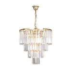 LAMPA WISZĄCA AMEDEO PENDANT 17106/4+1-GLD Zuma Line - zdjęcie produktu