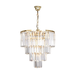 LAMPA WISZĄCA AMEDEO PENDANT 17106/4+1-GLD Zuma Line - zdjęcie produktu