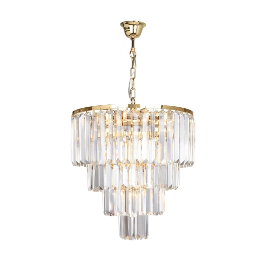 LAMPA WISZĄCA AMEDEO PENDANT 17106/4+1-GLD Zuma Line - zdjęcie produktu