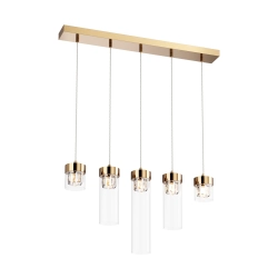 LAMPA WISZĄCA GEM PENDANT P0389-05E-F7AC Zuma Line - zdjęcie produktu