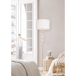 Lampa podłogowa REA II RLL93163-1GW Gold White Zuma Line