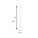 Lampa wisząca ALI 5639 Zuma Line