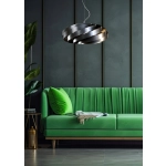 1136 Lampa wisząca VENTO 60 cm antracyt ZUMA LINE