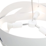Lampa wisząca TORNADO 50 cm biała/white 1117 ZUMA LINE