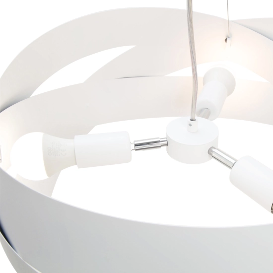 Lampa wisząca TORNADO 50 cm biała/white 1117 ZUMA LINE