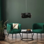 Lampa wisząca TORNADO 50 cm czarna/black 1118 ZUMA LINE