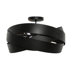Lampa sufitowa TORNADO 50 cm CZARNA 1116 Zuma Line - zdjęcie produktu