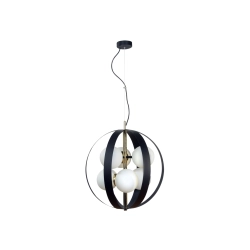 Lampa wisząca NELA 50 cm czarno-złota 1138 Zuma Line - zdjęcie produktu
