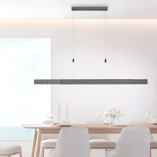 2525-15 LAMPA WISZĄCA SZARY LED Paul Neuhaus