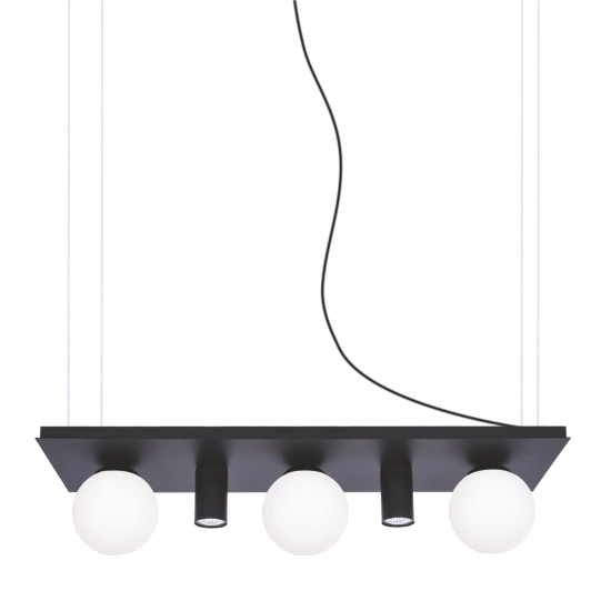 Lampa wisząca 5555 PLANT SHELF lampa wisząca czarna/ black ZUMA LINE