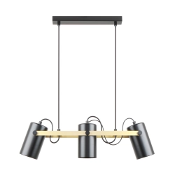 A8162-3A RESI LAMPA WISZĄCA CZARNY MAT-ZŁOTO/CZARNY MAT-ZŁOTY Zuma Line - zdjęcie produktu