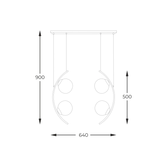 HELIX 5016 LAMPA WISZĄCA / PENDANT LAMP ZUMA LINE