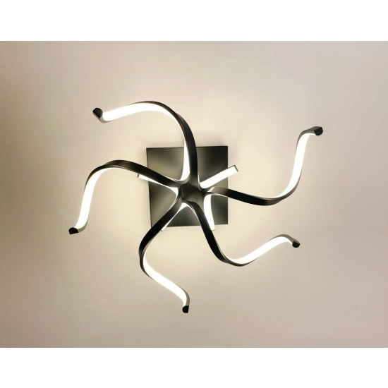 STELO 20031CL-BK LAMPA SUFITOWA CZARNA/BLACK ZUMA LINE