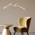 FERMI 20026P-GD LAMPA WISZĄCA ZŁOTA/GOLD ZUMA LINE