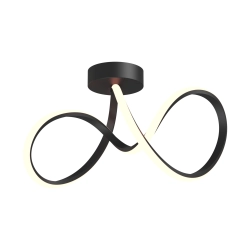 CLINT MX6347-1-3BT LAMPA SUFITOWA CZARNA Zuma Line - zdjęcie produktu