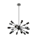 MANDI A8181-18-MBK LAMPA WISZĄCA CZARNY MAT/MATT CZARNY Zuma Line - zdjęcie produktu
