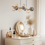 VILLA MD5918-10-EGN LAMPA WISZĄCA ZŁOTA/GOLD ZUMA LINE