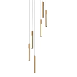 ELIOT MD4768-6-3BMT LAMPA WISZĄCA CZARNA-DREWNO/BLACK-WOOD ZUMA LINE ----- wysyłka 24 H ----