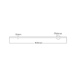 TROY W90477-90BK KINKIET CZARNY/BLACK ZUMA LINE