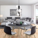 OMI 1194 LAMPA WISZĄCA CZARNY ZUMA LINE