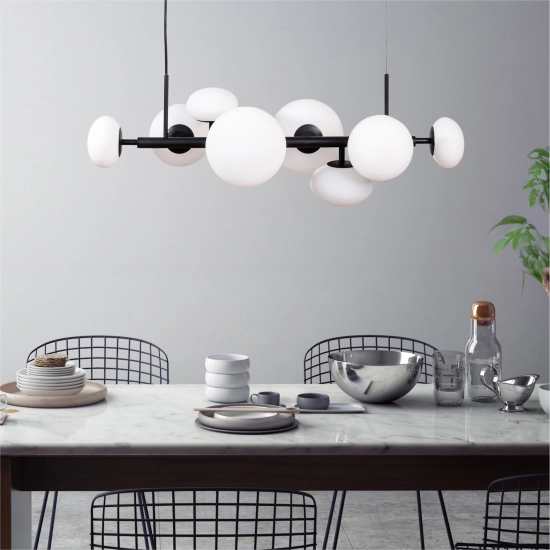 OMI 1192 LAMPA WISZĄCA CZARNY ZUMA LINE