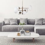 OMI 1197 LAMPA WISZĄCA ZŁOTY ZUMA LINE