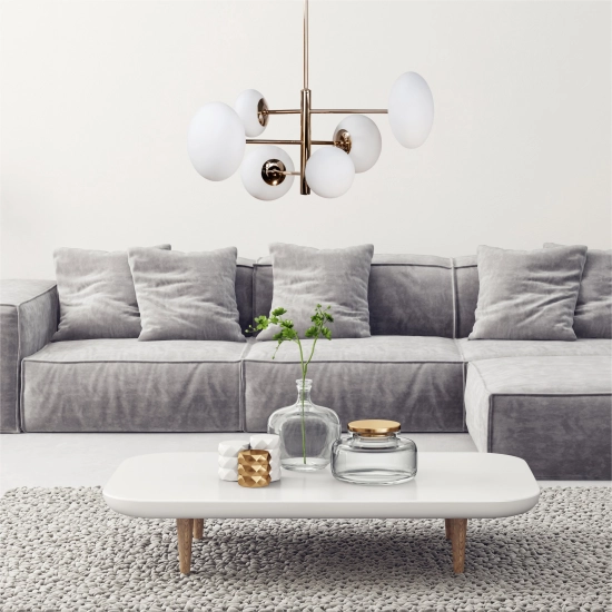 OMI 1197 LAMPA WISZĄCA ZŁOTY ZUMA LINE