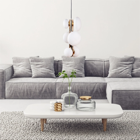 OMI 1195 LAMPA WISZĄCA ZŁOTY ZUMA LINE
