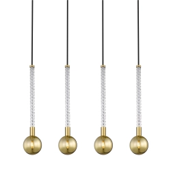 MIDA P0583-04A-2GHF LAMPA WISZĄCA ZŁOTA wywyłka Zuma Line - zdjęcie produktu