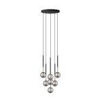 ARCTURUS P0574-07F-SDFZ LAMPA WISZĄCA CZARNO-ZŁOTA Zuma Line - zdjęcie produktu