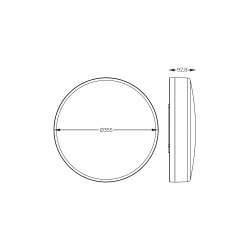 NOLAN 1004 LAMPA SUFITOWA CLEAR Zuma Line - zdjęcie produktu