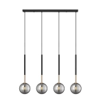 ARCTURUS P0574-04D-SDFZ LAMPA WISZĄCA CZARNO-ZŁOTA Zuma Line - zdjęcie produktu