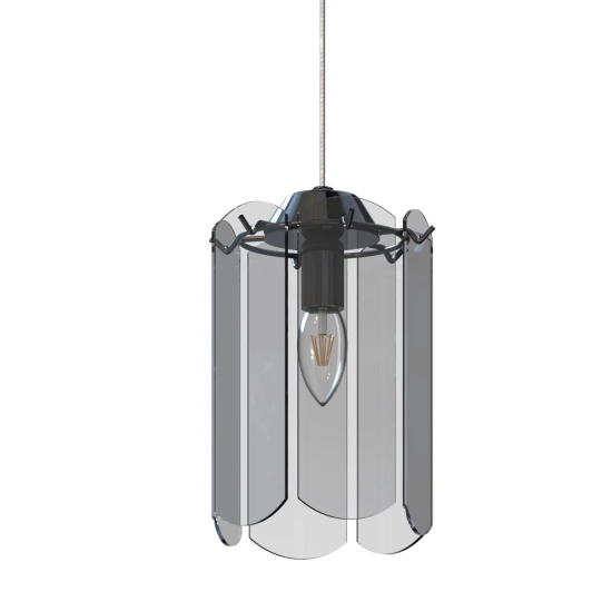 NIRA MD3523-1-EBCN LAMPA WISZĄCA CZARNA/BLACK ZUMA LINE